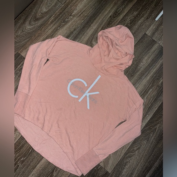 Calvin Klein Jeans Womens Lightweight Relaxed Fit Hoodie - Picture 12 of 12